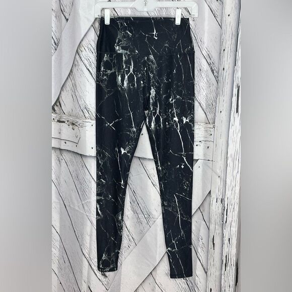 Scorpio Sol Yoga Pants Marble Print S - Picture 1 of 4